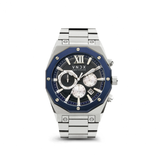 VNDX | Wise Man Staal Zilver Blauw